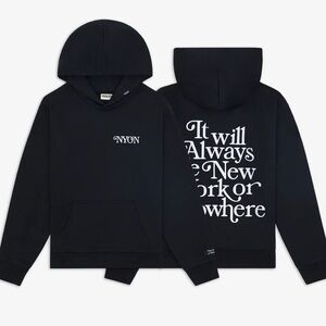 NYON Black Hoodie Sweater